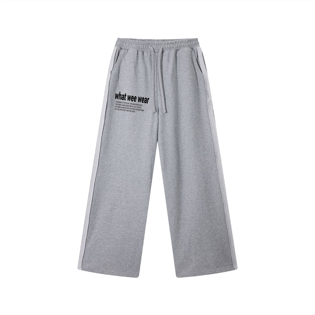 Contrast Tape What Wee Wear Sweatpants