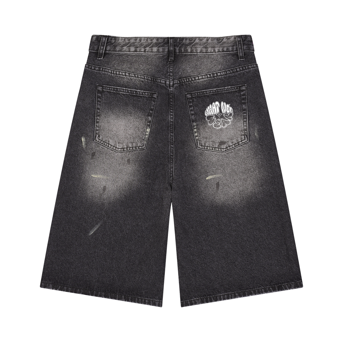 Men’s Paint splatter Baggy Jorts