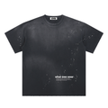 Hand-Frayed Paint Splatter T-Shirt