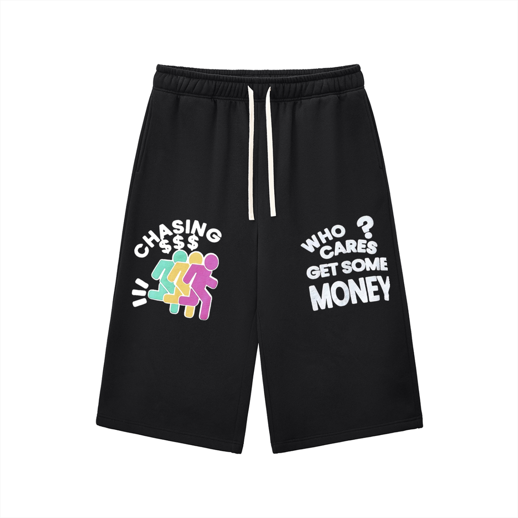 Relaxed Three-quarter Get Some Money Sweatpants