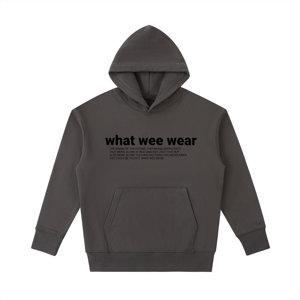 Essential Heavyweight Cotton What Wee Wear Hoodie