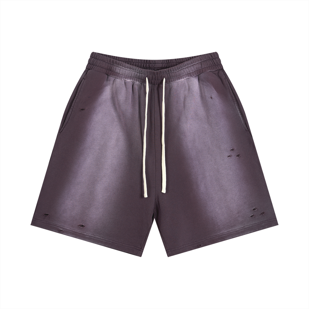 Sun Fade Distressed What Wee Wear Shorts