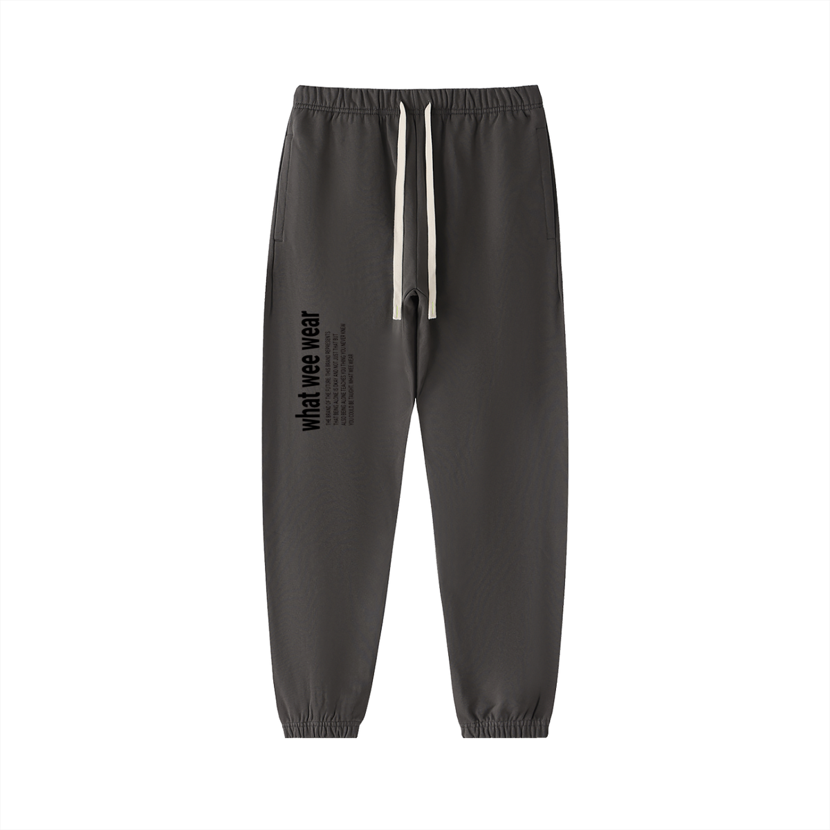 Essential Heavyweight Cotton What Wee Wear Sweatpants