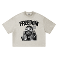 Unisex Heavyweight Boxy Freedom T-Shirt