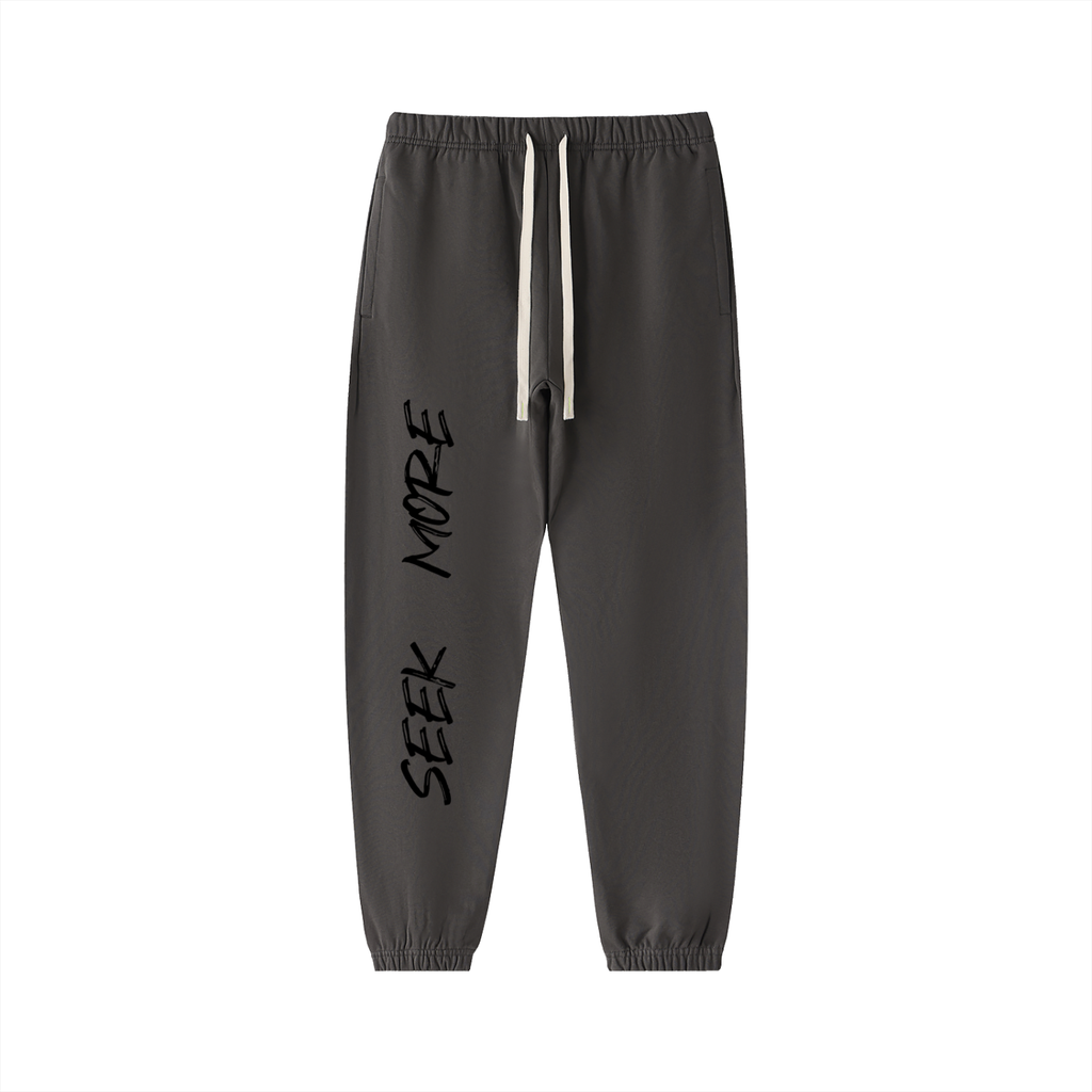 Essential Heavyweight Cotton Seek More Sweatpants