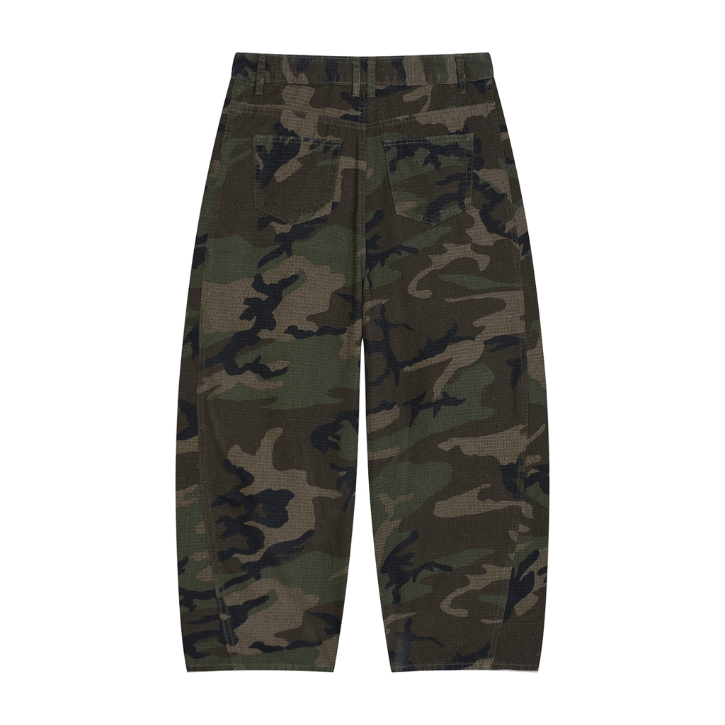 Men’s Camo Barrel Leg What Wee Wear Pants