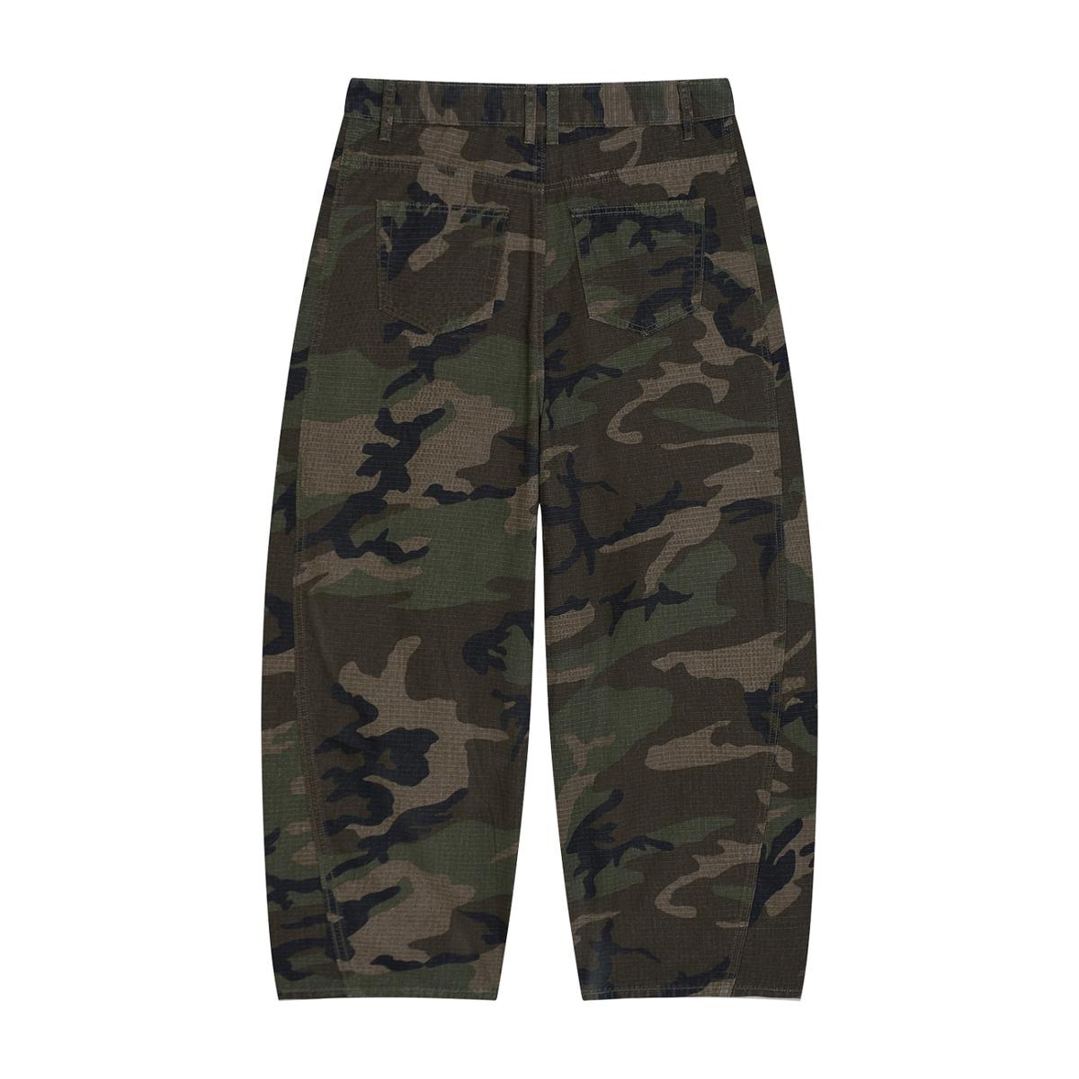 Men’s Camo Barrel Leg What Wee Wear Pants