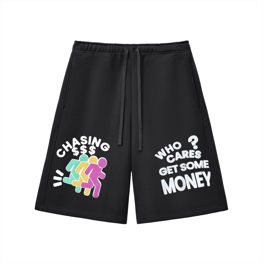 Essential Heavyweight Fleece Get Some Money Shorts