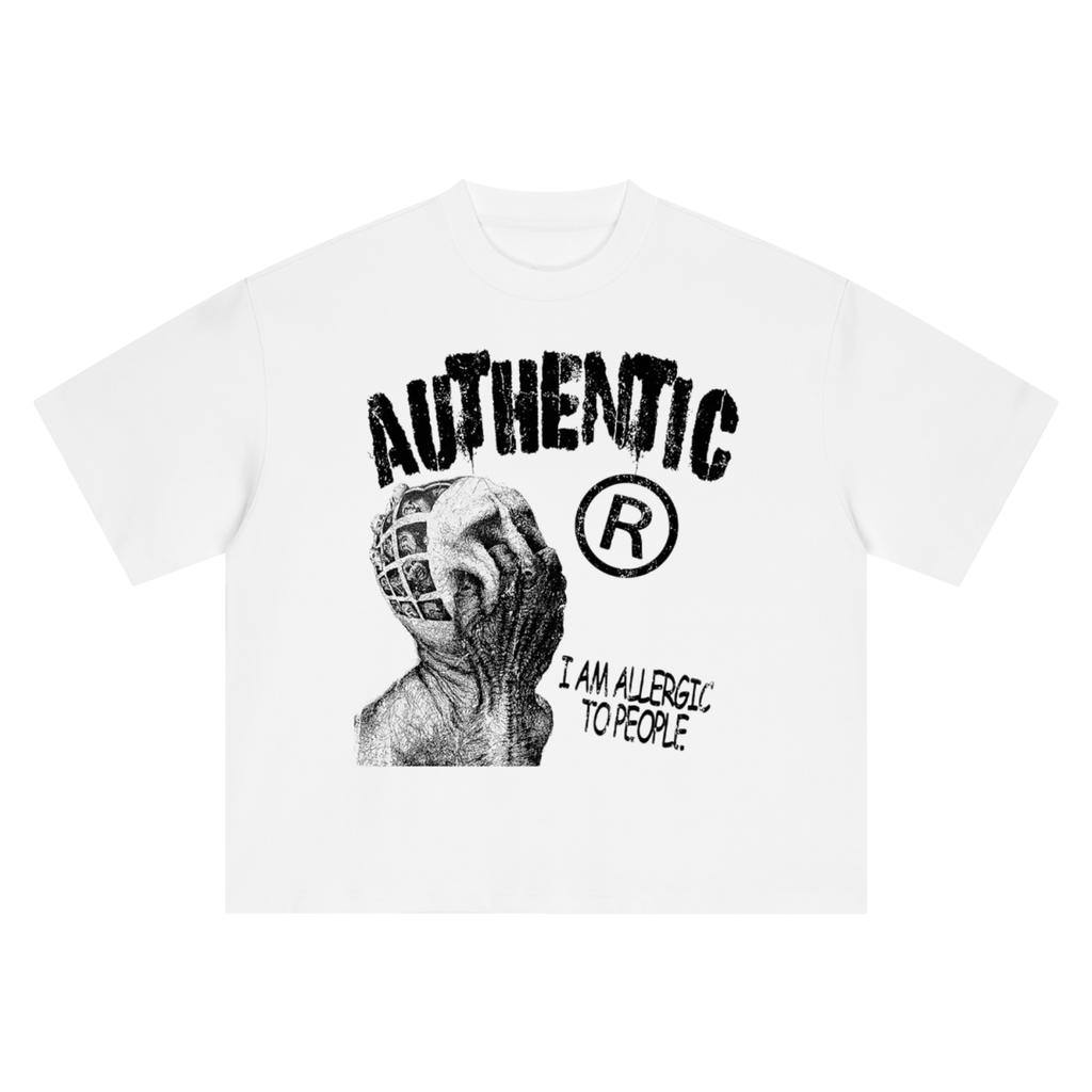 Boxy Oversized Authentic T-Shirt