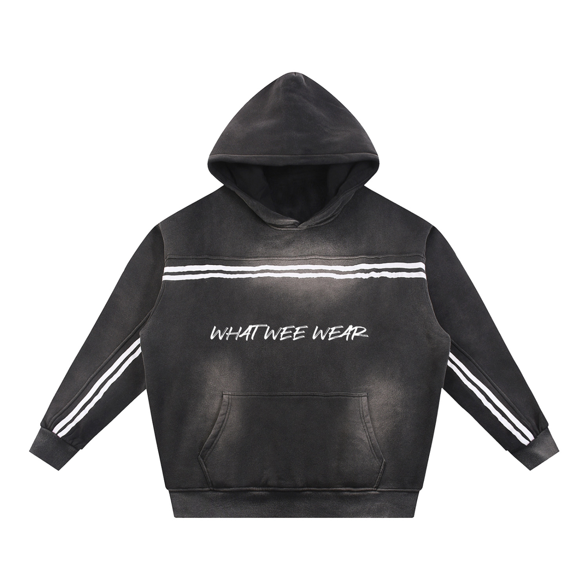 Sun Fade Tape Fleece What Wee Wear Hoodie