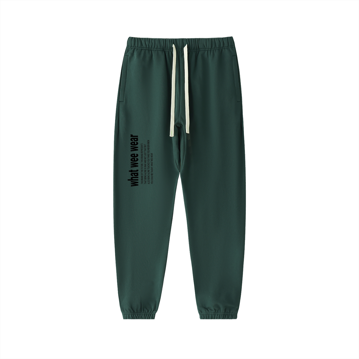 Essential Heavyweight Cotton What Wee Wear Sweatpants