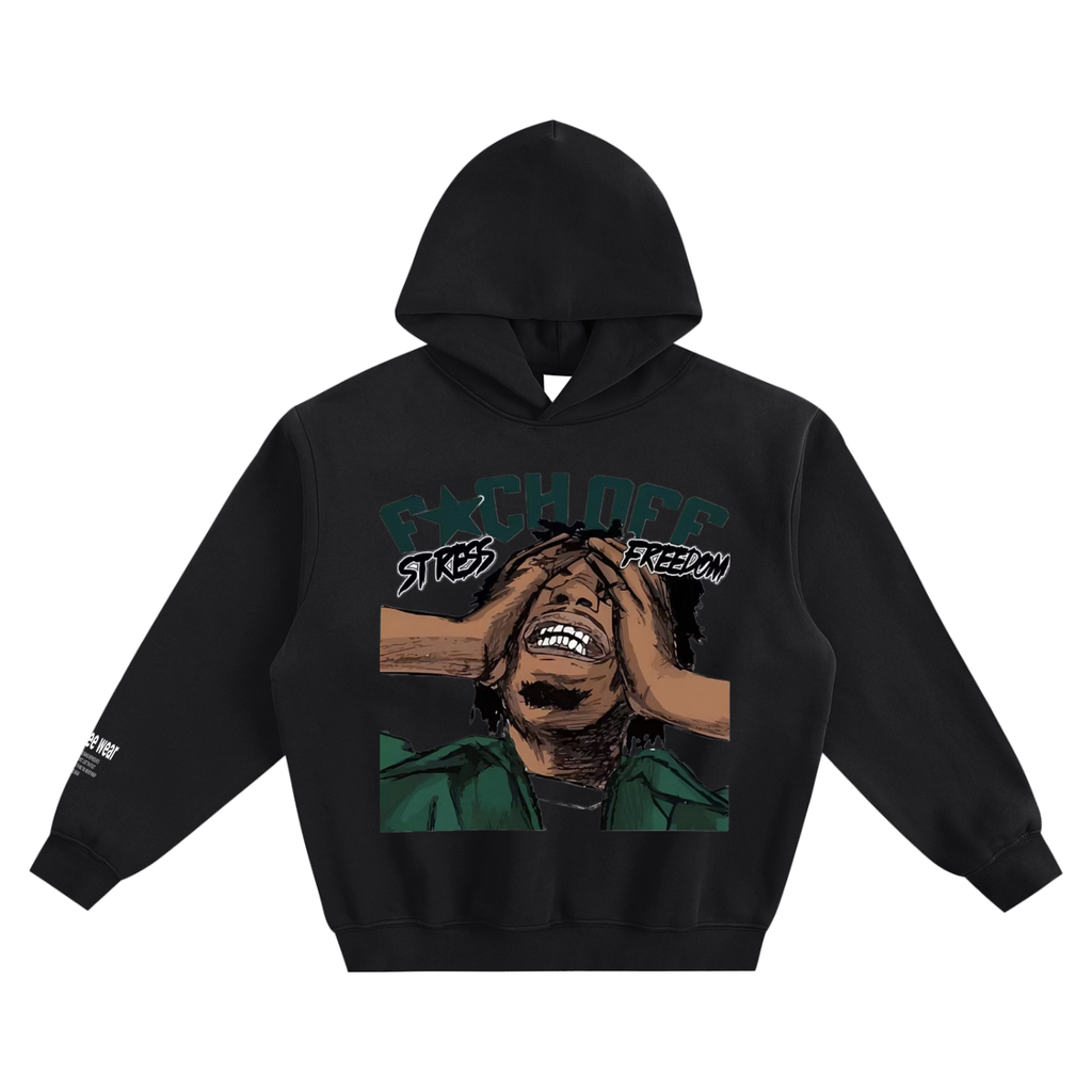 Fleeced Boxy What Wee Wear Hoodie