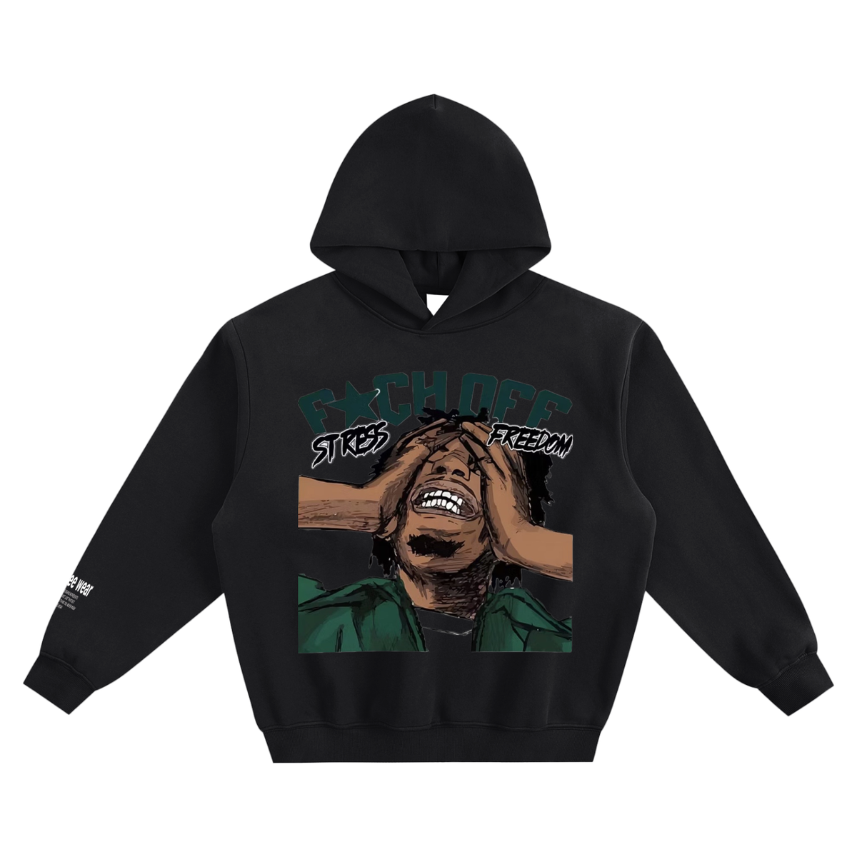 Fleeced Boxy What Wee Wear Hoodie
