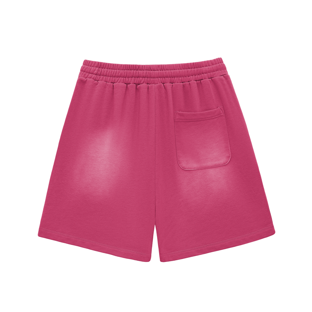Sun Fade Raw Edge Cotton What Wee Wear Shorts